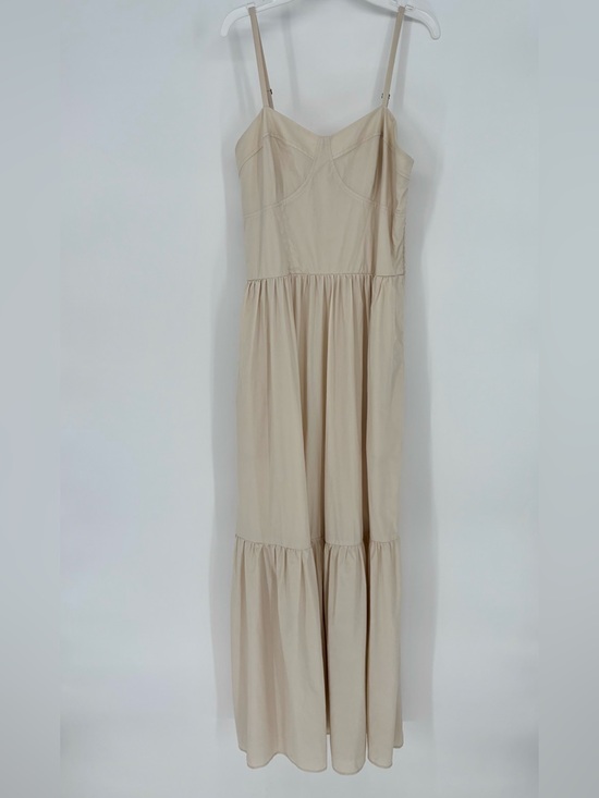 YFB Dresses & Skirts - YFB Tiered Poplin Biscotti Sundress